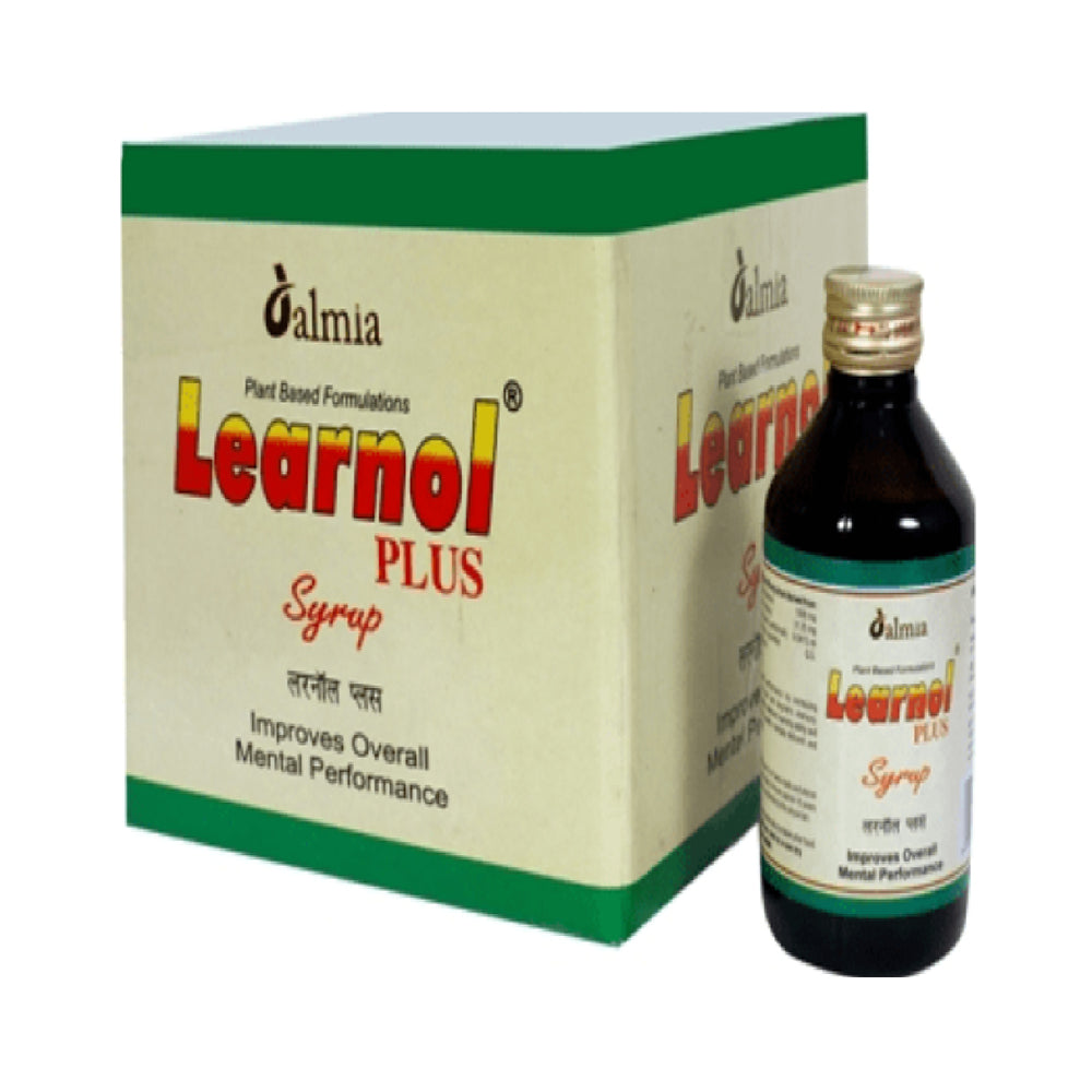 Dalmia Learnol Plus Syrup (Memory Enhancer) 200 ML(pack of 2)