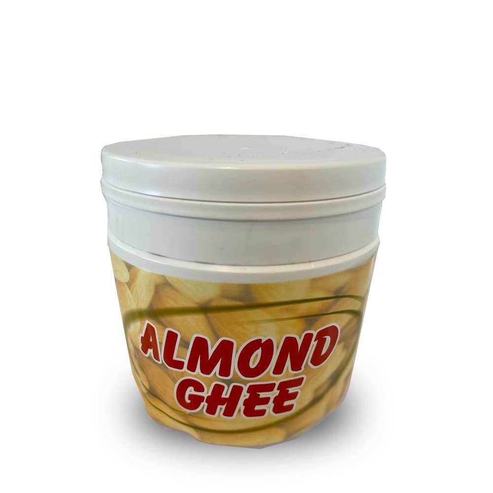 Almond Ghee 400gm (Hair Growth | Unsweetened Almond Butter | High Protein | Sugar-Free)