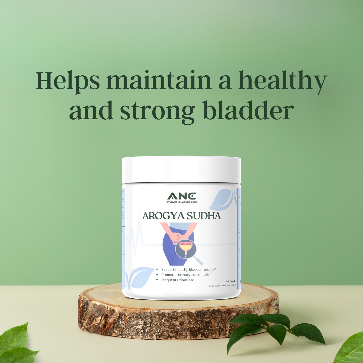 Arogya Sudha Capsules/powder– Herbal Support for Bladder Health