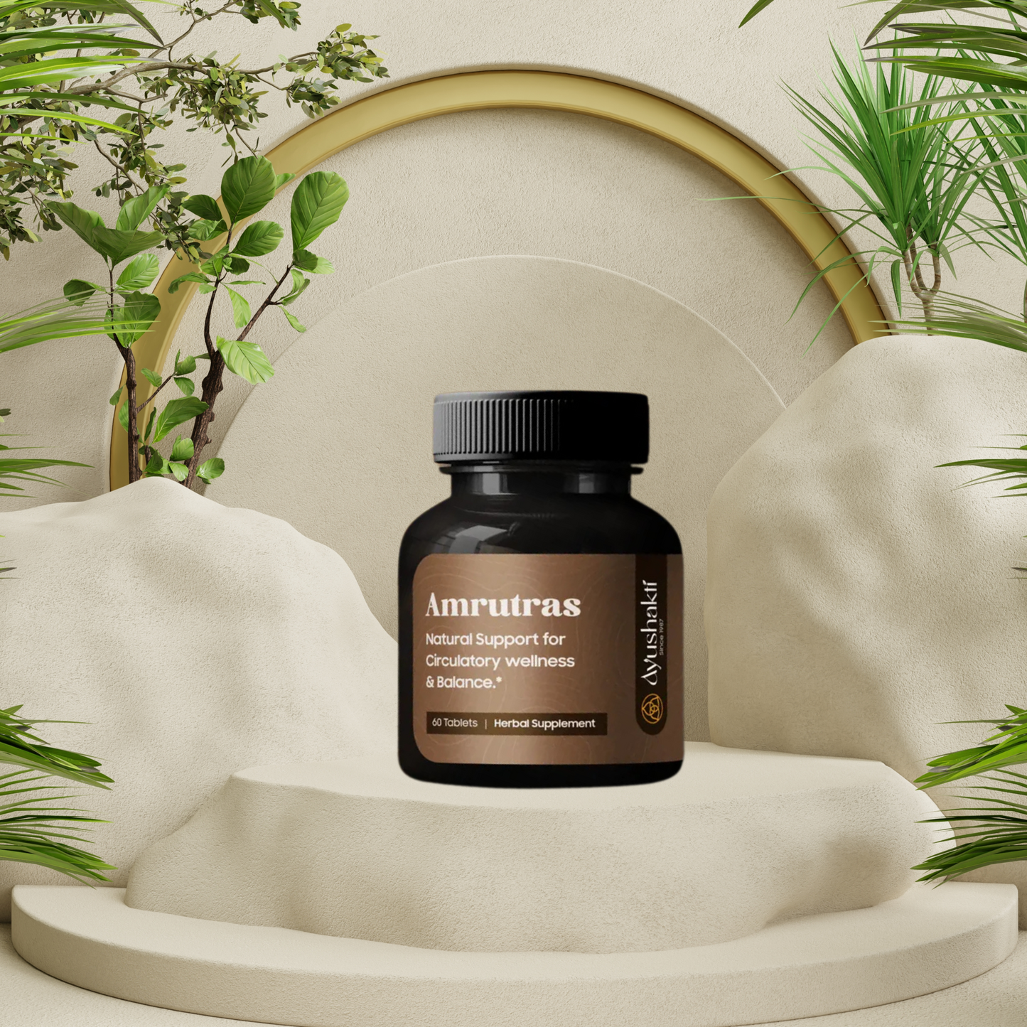 Ayushakti Amrutras 60 Tablets - Dosha Balancing