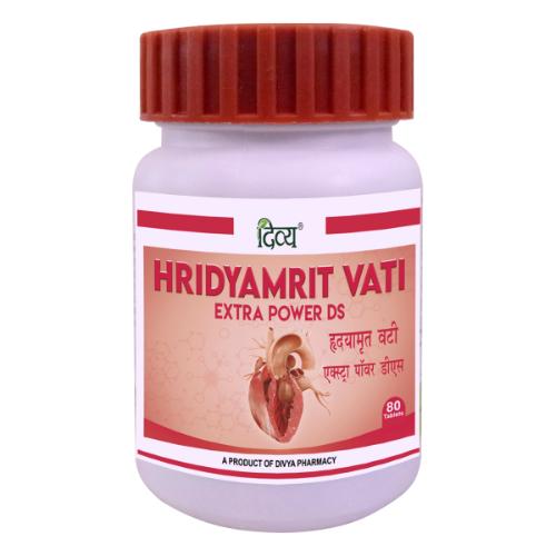 Patanjali Divya Hridyamrit Vati Extra Power – 80 Tablets