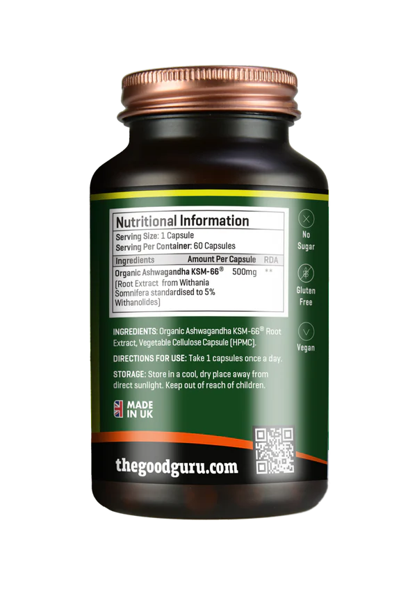 Organic Ashwagandha KSM-66