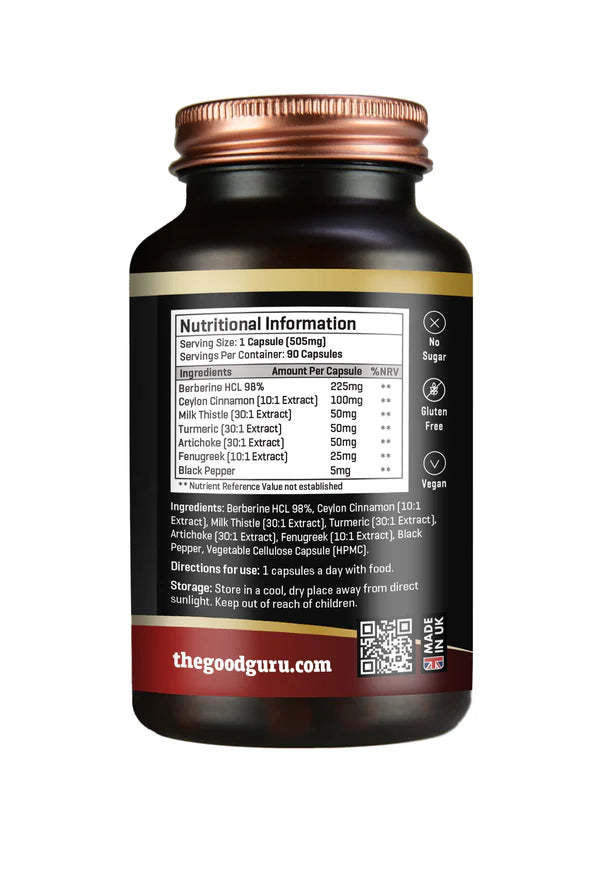 Vegan Berberine HCL 98% (Copy)