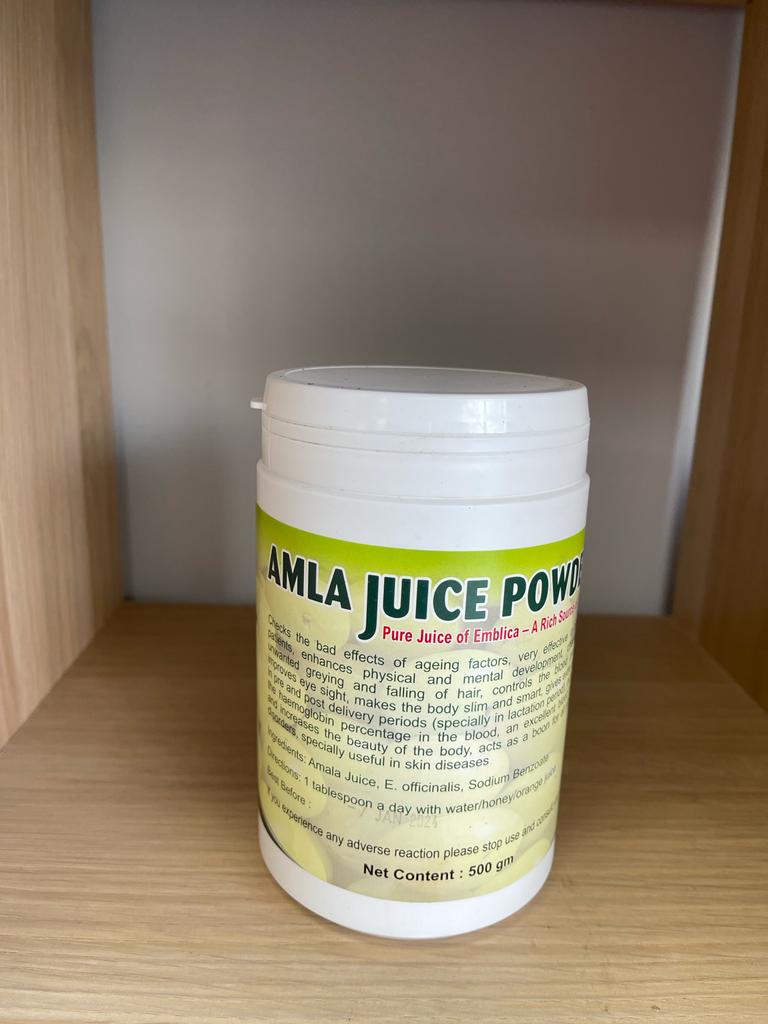 Amla Juice Powder 500gm (Premium Health Drink | Stronger Immunity | Detox) - Ayurvedic Nature Care