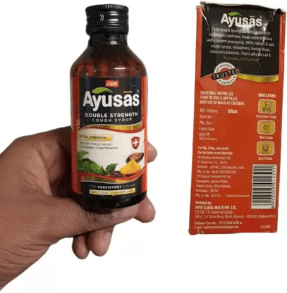 AYUSAS ADULSA COUGH SYRUP DS (For Wet & Dry Cough) - Ayurvedic Nature Care