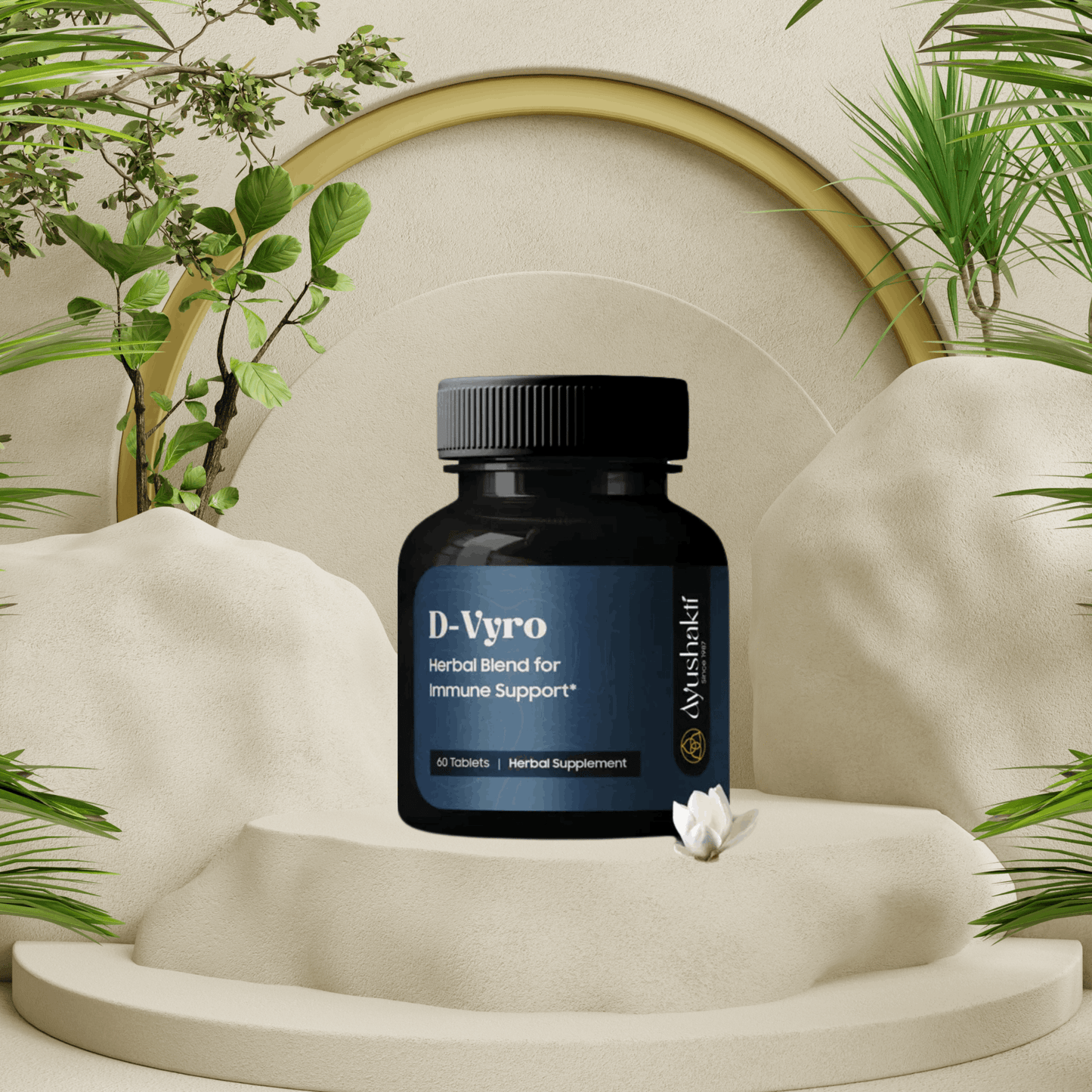 Ayushakti D - Vyro 60 Tablets - Ayurvedic Nature Care