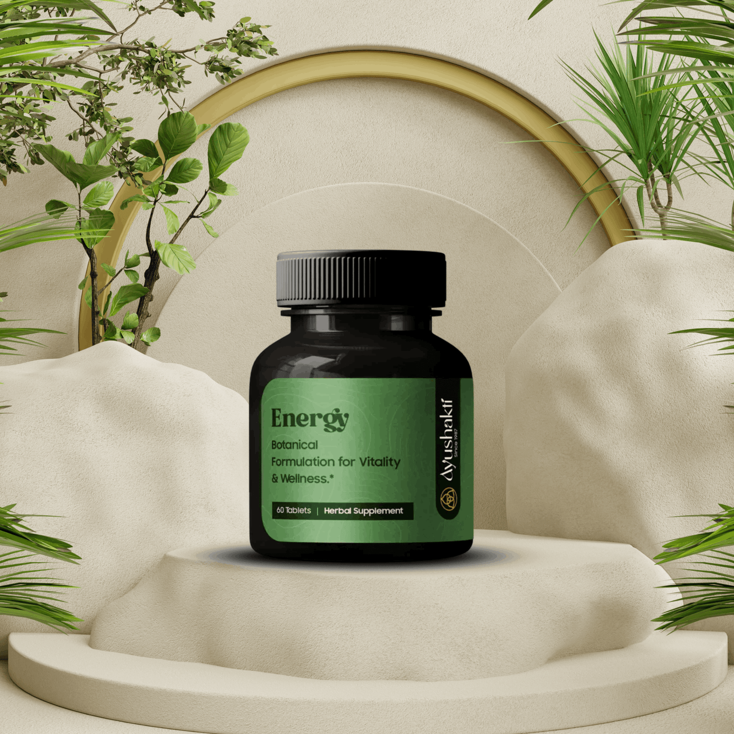 Ayushakti Energy 60 Tablets - Ayurvedic Nature Care