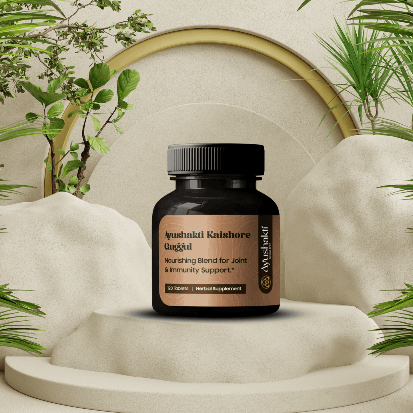 Ayushakti Kaishore Guggul 120 Tablets - Blood Purifying Formula - Ayurvedic Nature Care