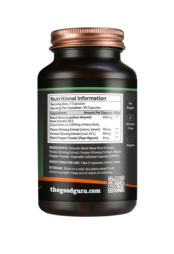 Black Maca + Ginseng