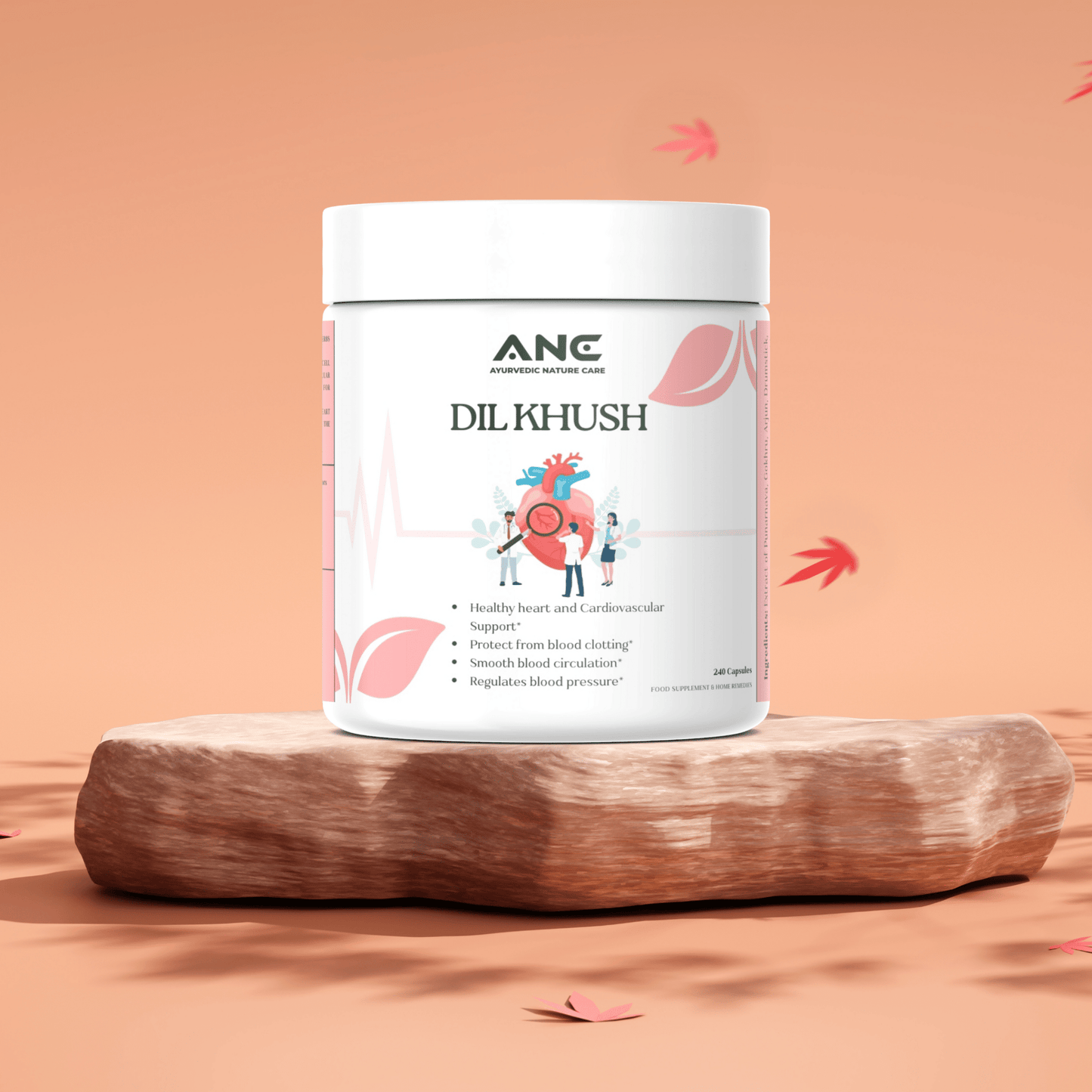 Dil khush Capsules/Powder – Ayurvedic Support for a Healthy Heart (Heartbeat, Cardiovascular Support) - Ayurvedic Nature Care