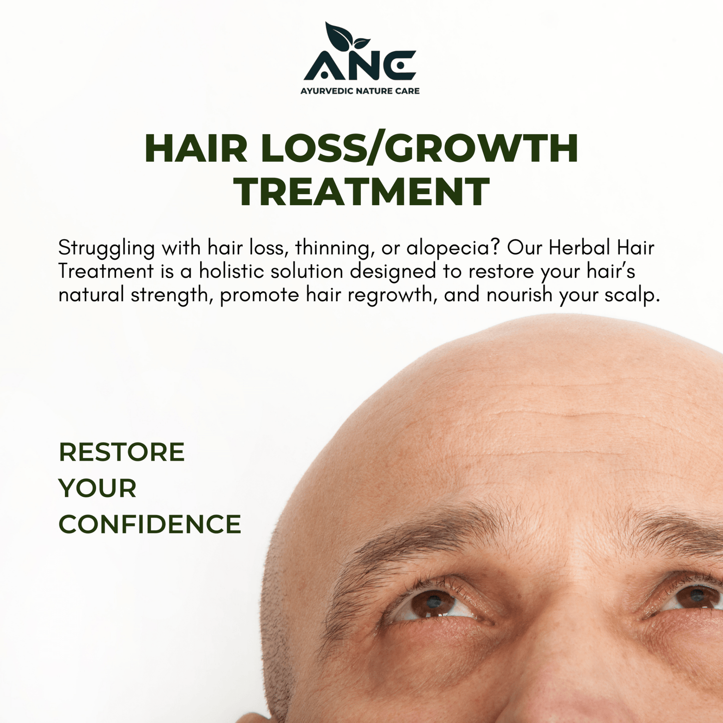 Herbal Hair Treatment for Hair Growth/Loss & Alopecia - Ayurvedic Nature Care