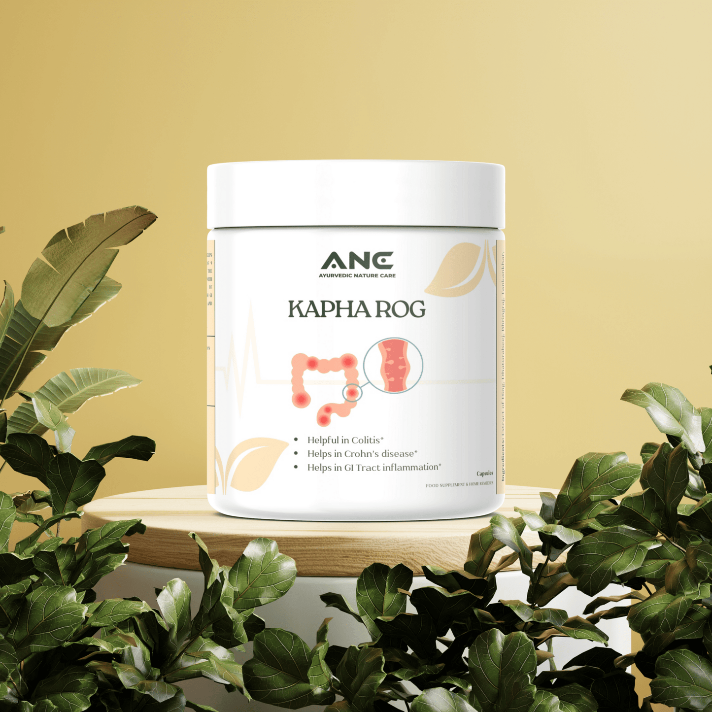 Kapha Rog Capsules/Powder - Ayurvedic Support for Digestive Wellness (Helpful to treats Colitis) - Ayurvedic Nature Care