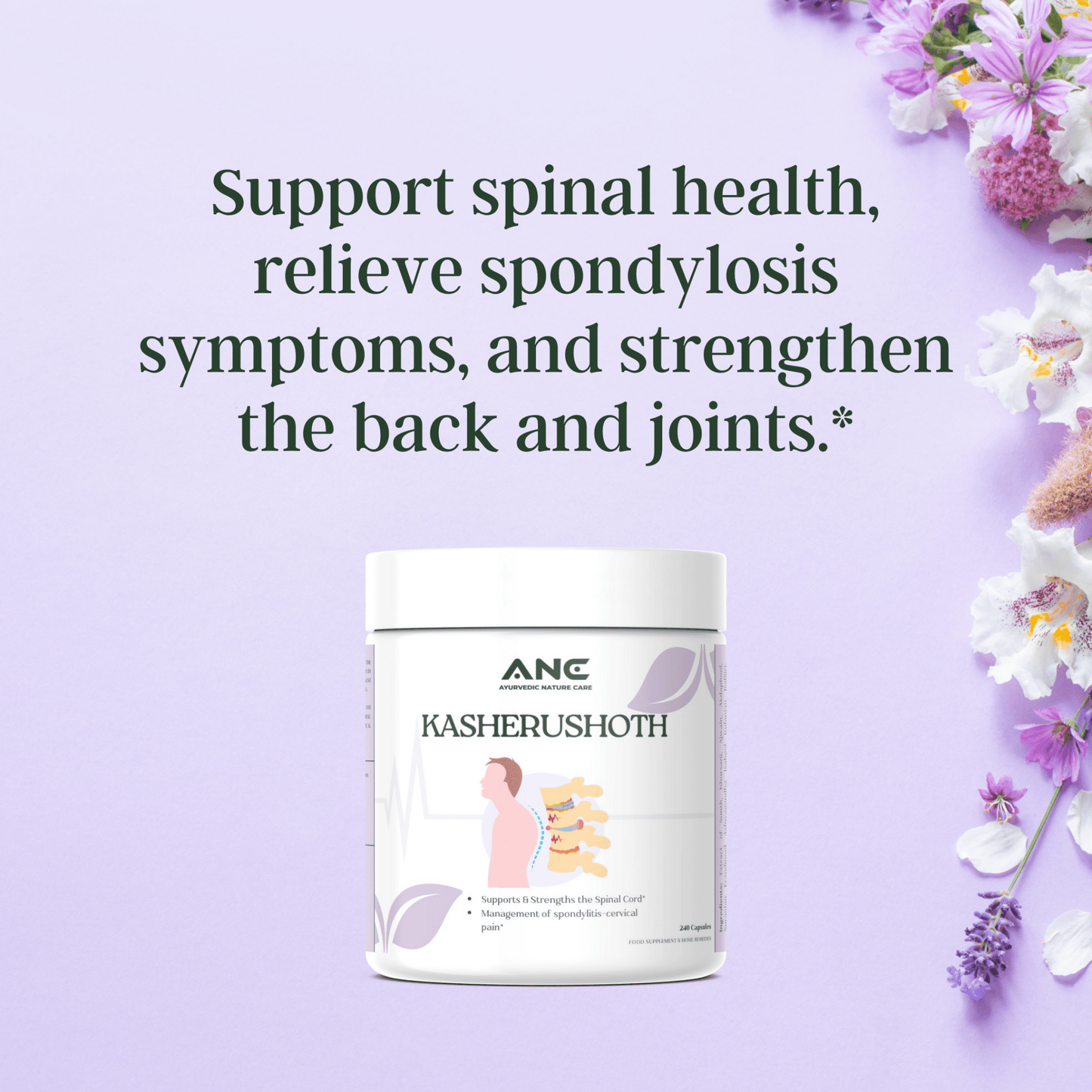 Kasherushoth Capsules/Powder (Supports & Strengths the Spinal Cord & Spondylosis) - Ayurvedic Nature Care