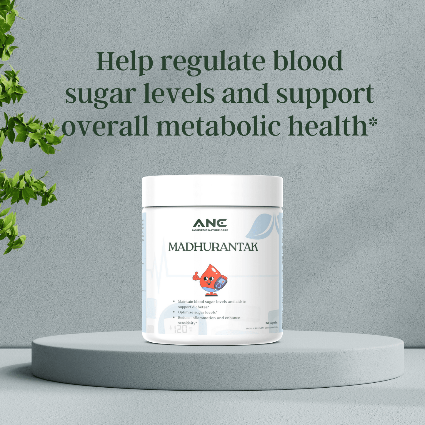 Madhurantak Capsules/Powder - Natural Support for Healthy Blood Sugar Levels - Ayurvedic Nature Care