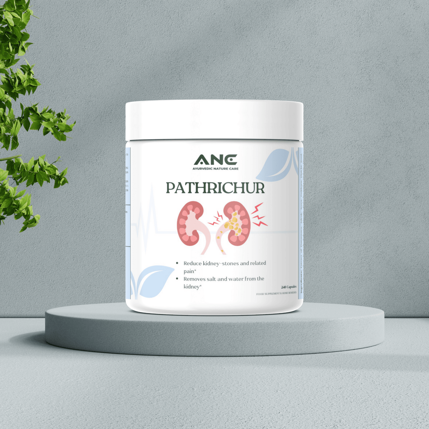 Pathrichur Capsules/Powder - Natural Kidney Stone Breaker & Urinary Health Support - Ayurvedic Nature Care