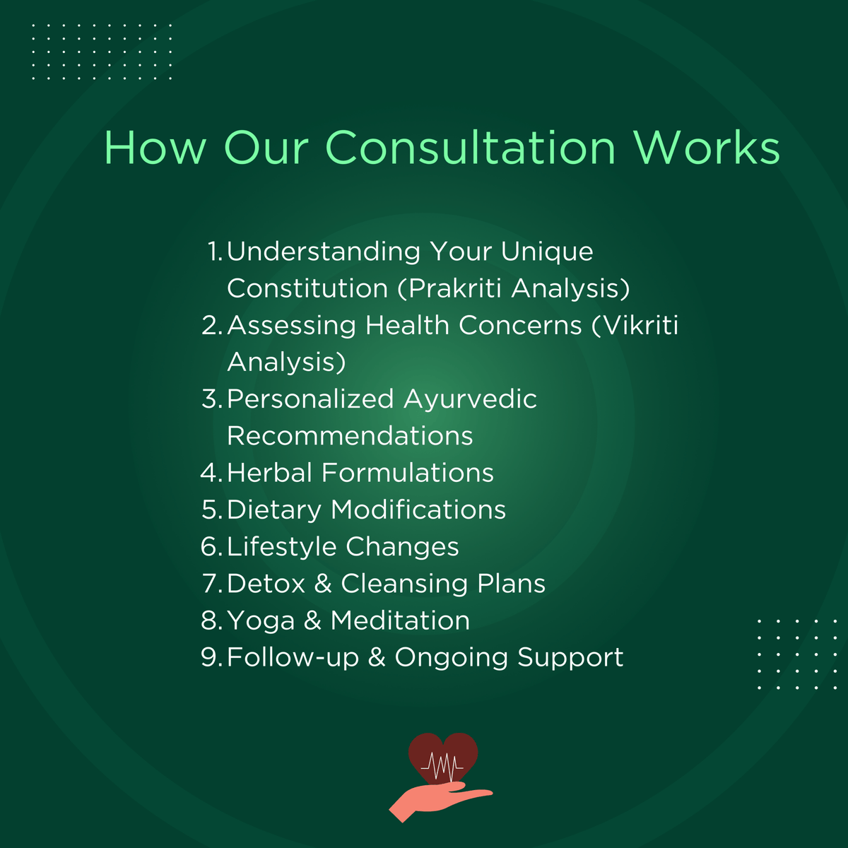 Personalized Ayurvedic Consultations (Free Virtual & In - Clinic Consultations) - Ayurvedic Nature Care