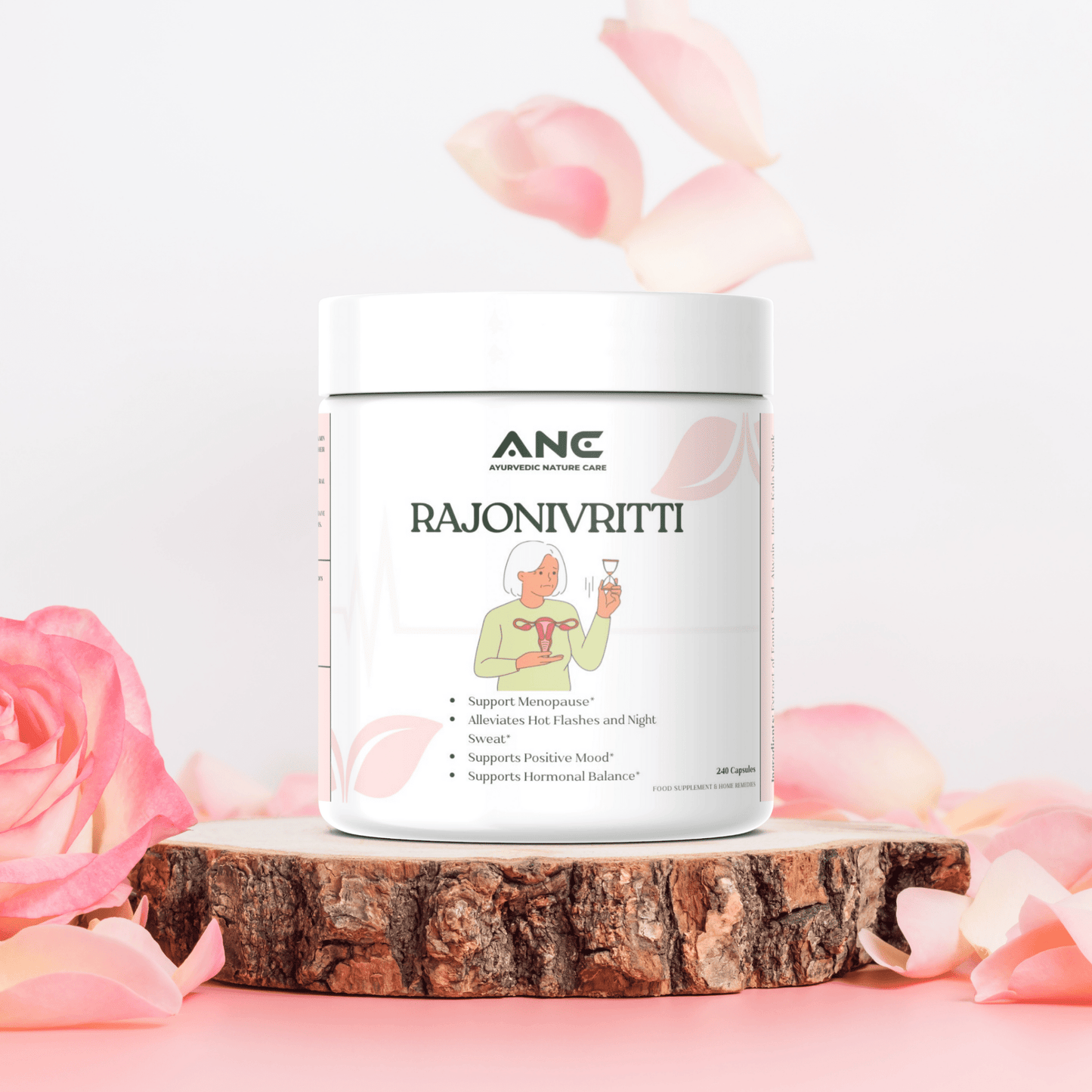 Rajonivritti – Natural Herbal Support for Menopause (Night Sweats, Hot Flashes & Mood Swings) - Ayurvedic Nature Care