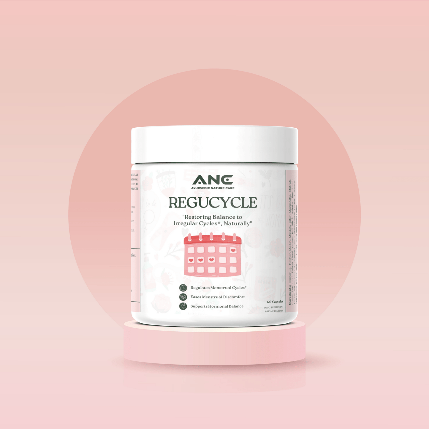 Regucycle (AARTAV) - Naturally Regulates Menstrual Cycle - Ayurvedic Nature Care