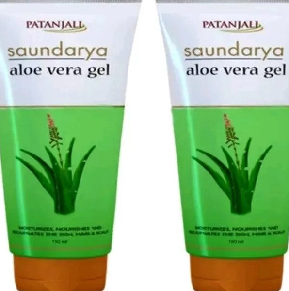 2X 150ml SAUNDARYA ALOEVERA GEL For Face , Skin Moisturizing