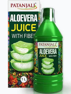 Patanjali Aloevera Juice with Fibre 1 Ltr