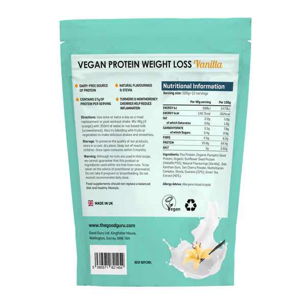Vegan Protein Weight Loss - Vanilla