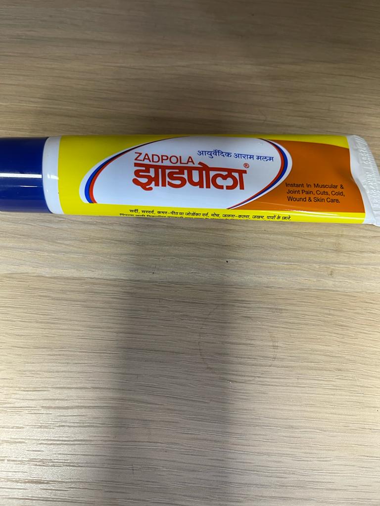 ZADPOLA - 100GM Cream - Ayurvedic Nature Care