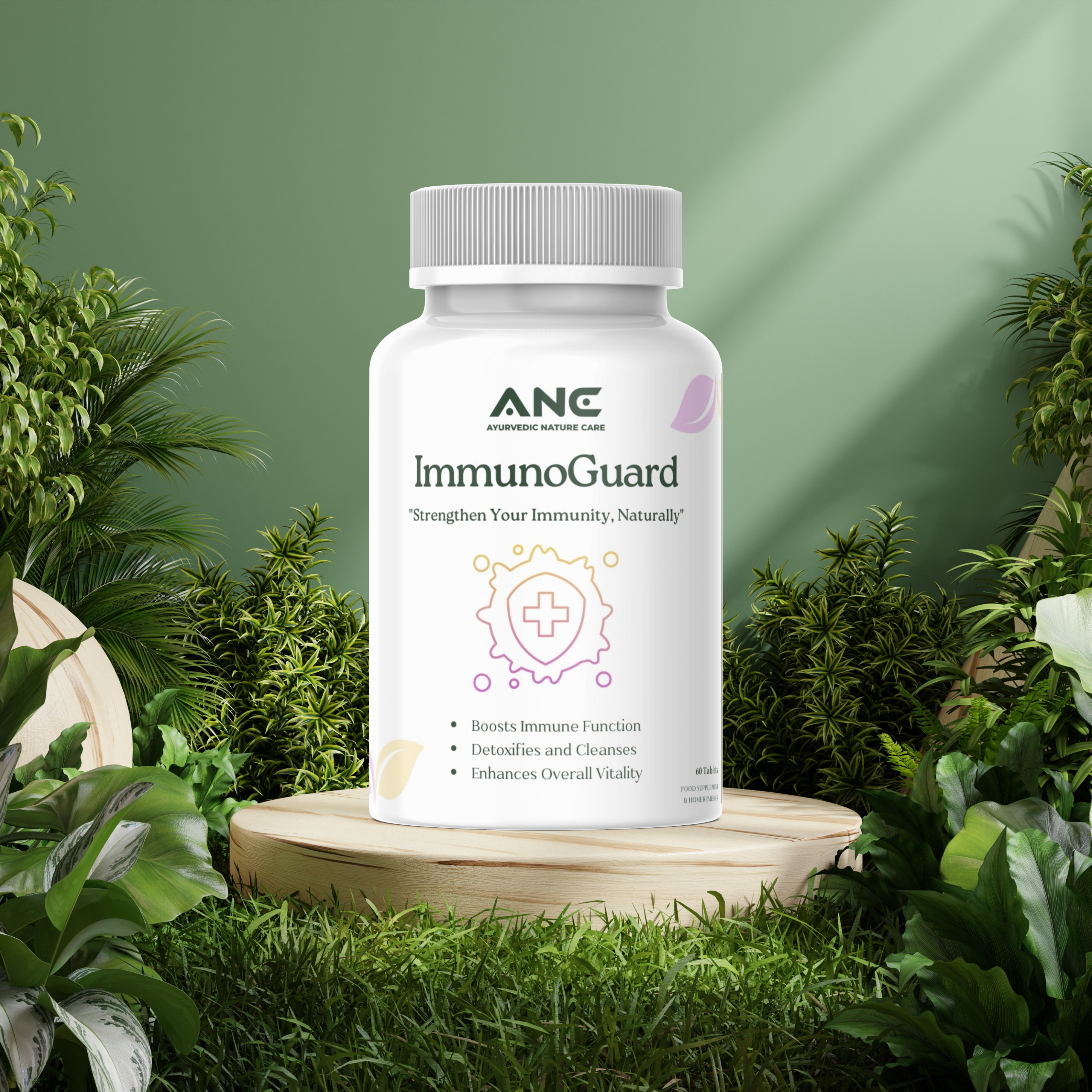 ImmunoGaurd Tablets - Boost Immunity with Tulsi, Amla, Curcumin & Giloy