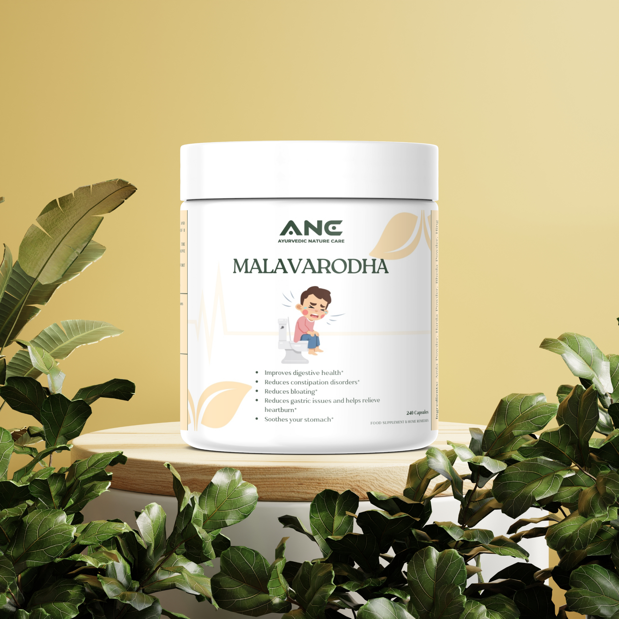 Malavarodha Capsules/Powder – To help reduce Constipation, Bloating & Gas