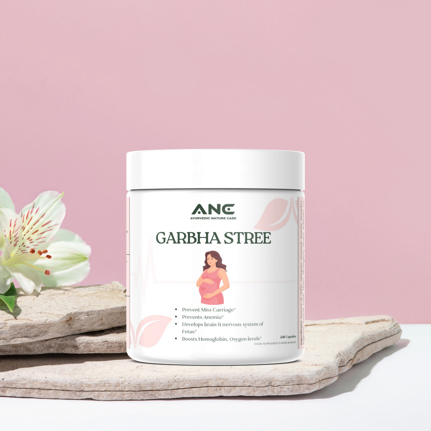 Garbhastree Capsules/Powder - Ayurvedic Support for a Healthy Pregnancy (Avoids Miss Carriage)
