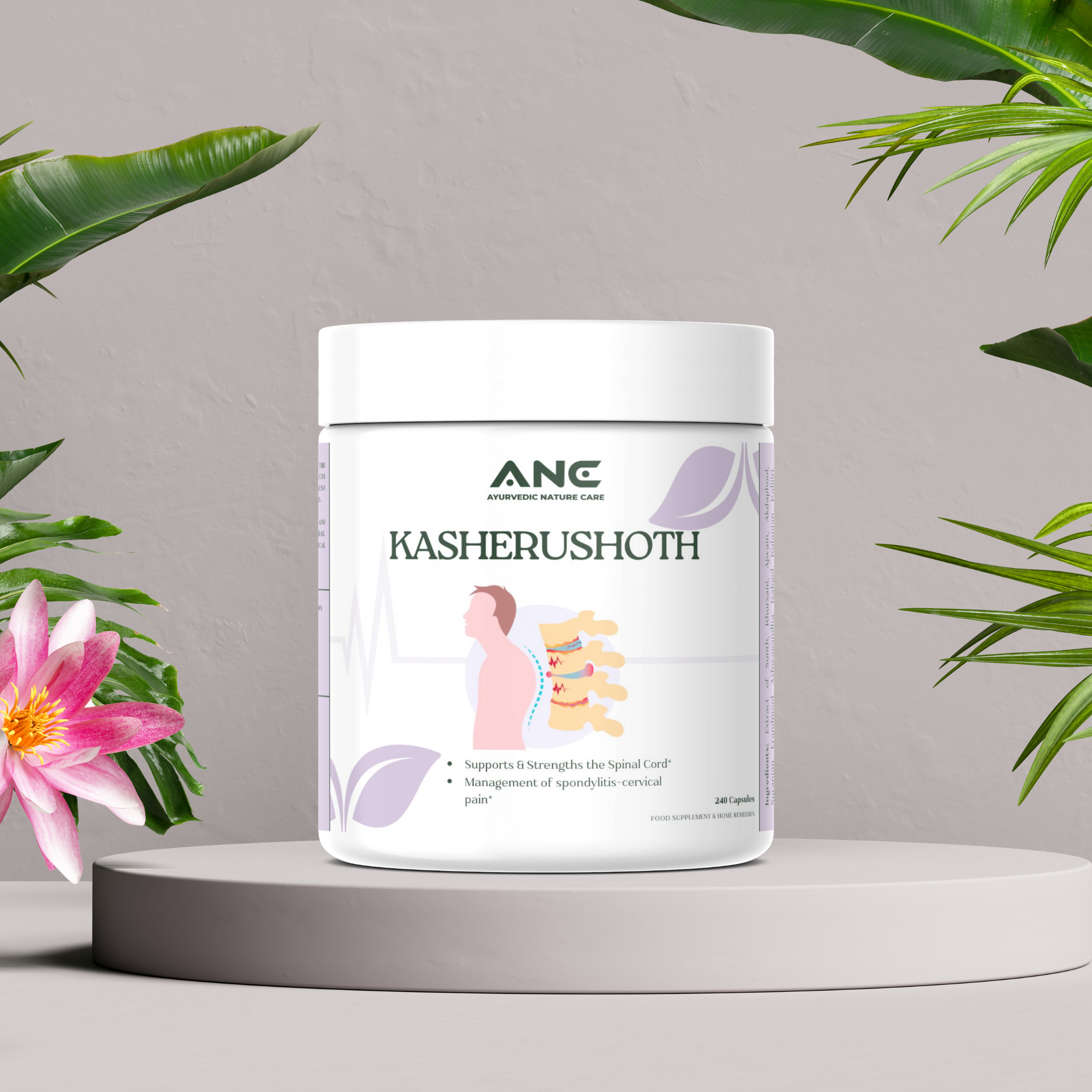 Kasherushoth Capsules/Powder (Supports & Strengths the Spinal Cord & Spondylosis)