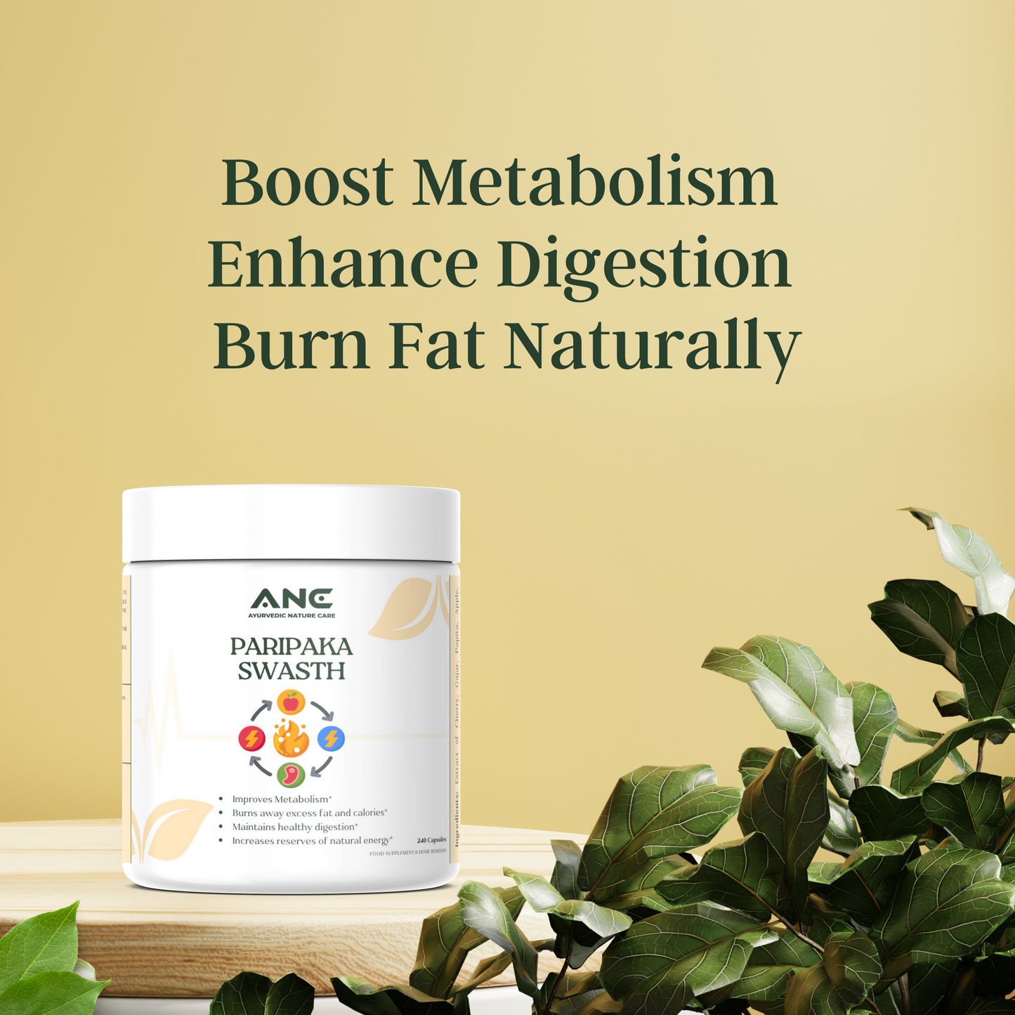 Paripaka Swasth Capsules/powder- Natural Herbal Metabolism & Weight Management Support
