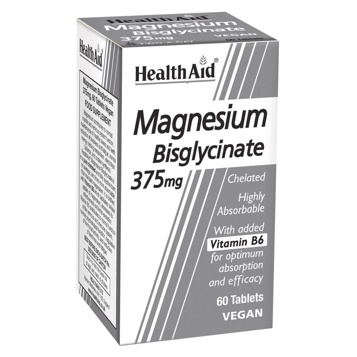 Magnesium Bisglycinate 375mg Tablets