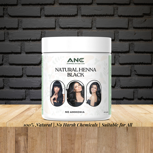 Herbal Natural Black Henna (No Ammonia) 150 grams Powder