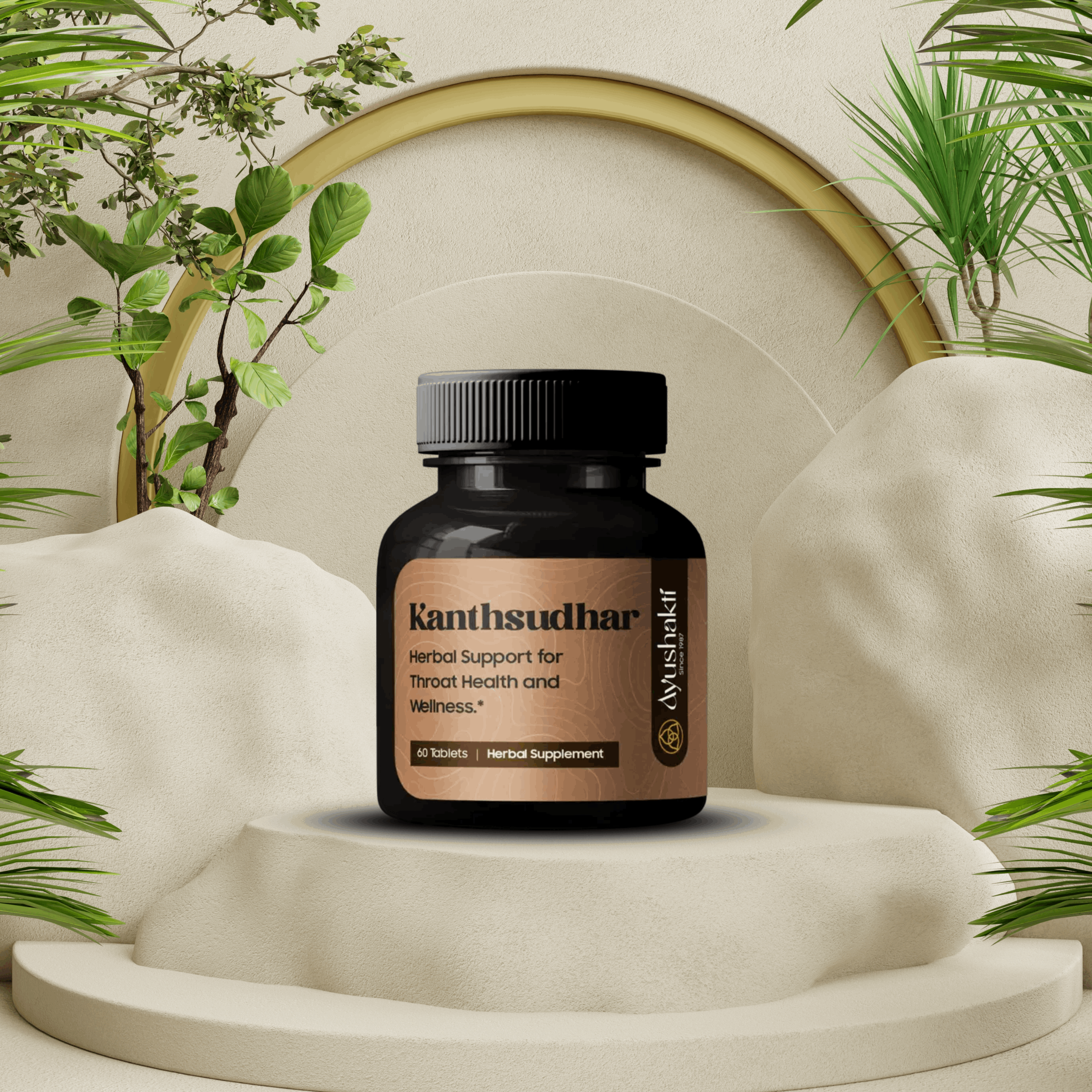 Ayushakti Kanthsudhar 60 Tablets