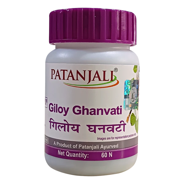 Patanjali Giloy Ghanvati Tablet - 60 Tablets