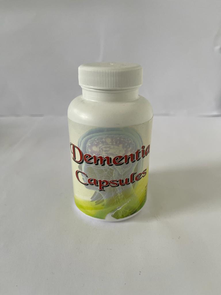 Dementia 120 Capsules (Treats loss of Memory | Thinking | Increases Learning Capacity)