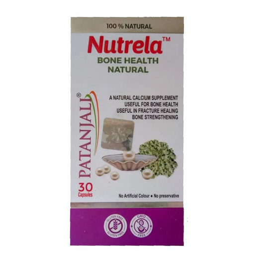 Patanjali Nutrela Bone Health Natural Capsules - 30 caps