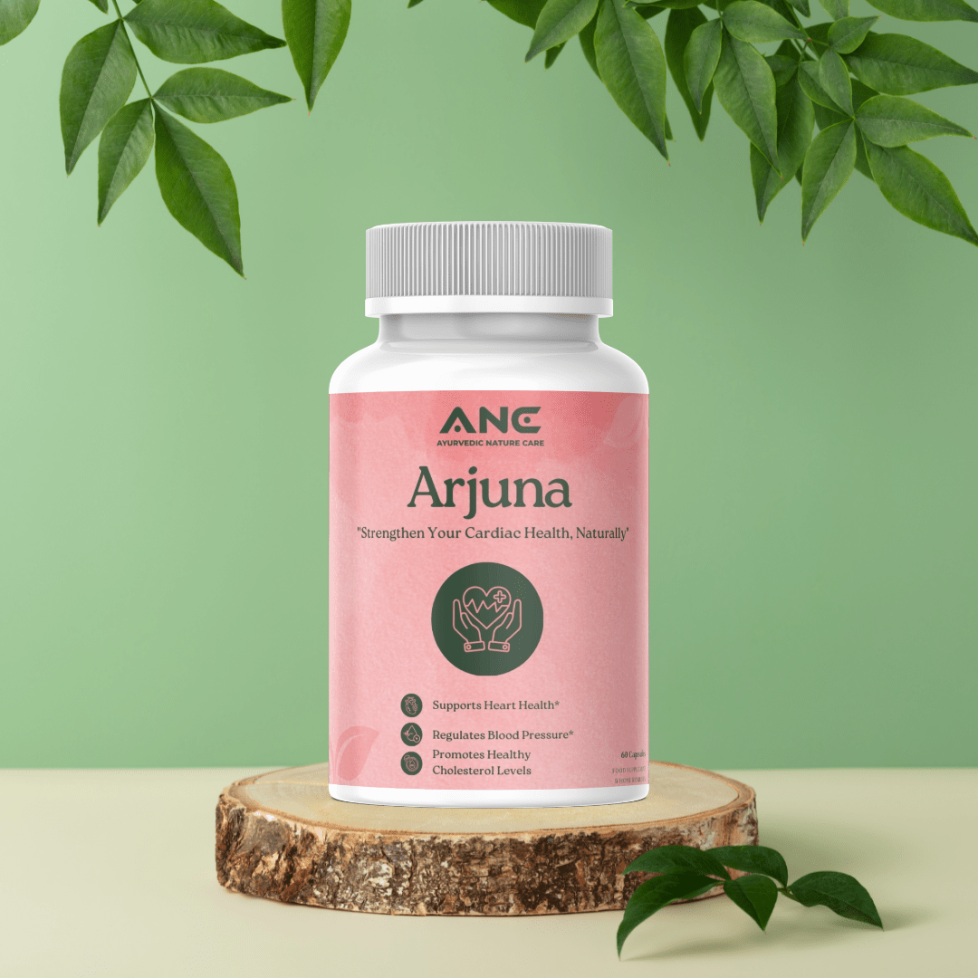 Arjuna Capsules - Herbal Support for Heart Health - Cardiac Wellness - Ayurvedic Nature Care