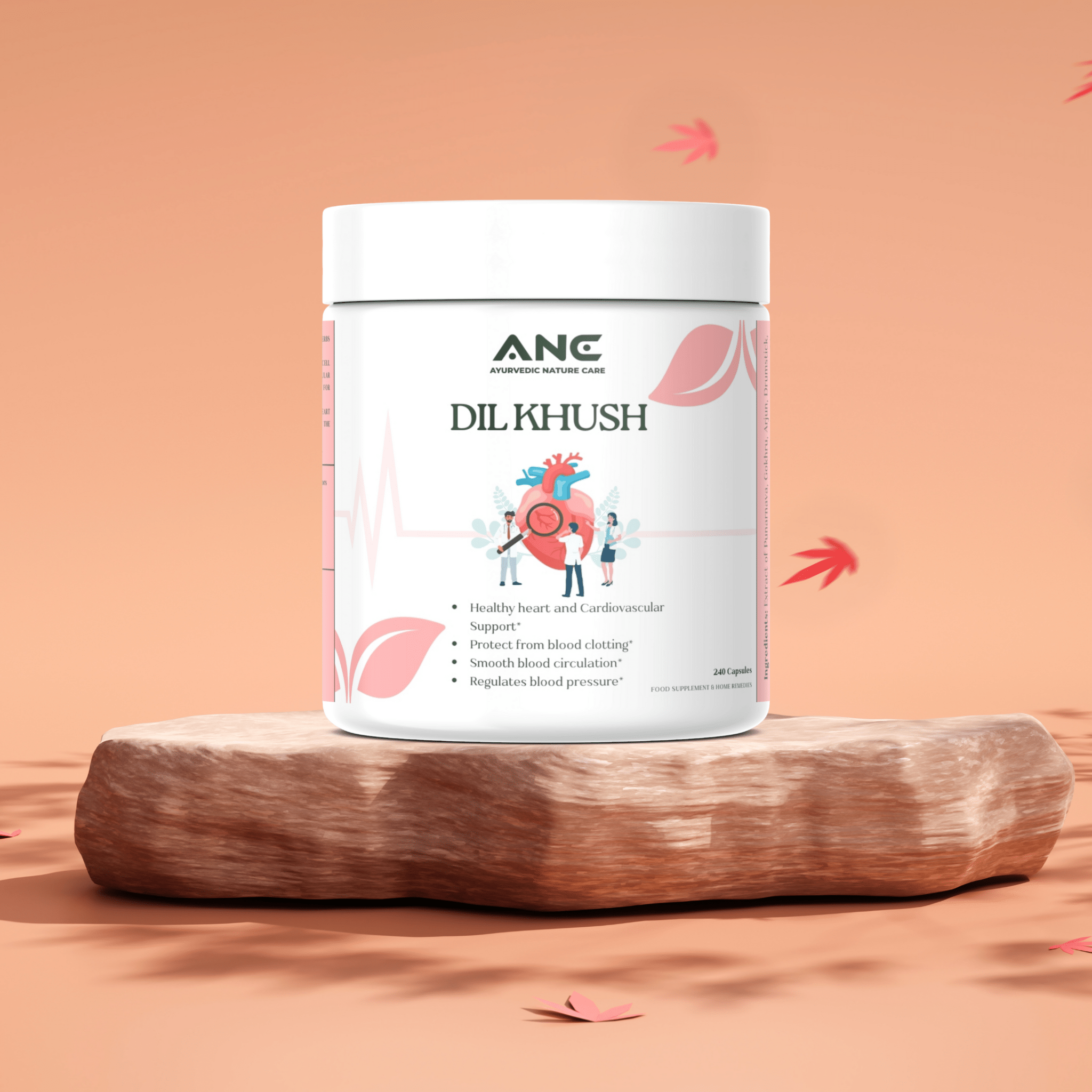 Dil khush Capsules/Powder – Ayurvedic Support for a Healthy Heart (Heartbeat, Cardiovascular Support) - Ayurvedic Nature Care