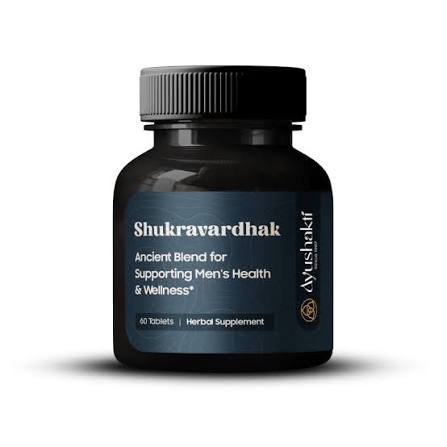Shukravardhak (60 TABLETS): Natural Ayurvedic Support for Strength and Vitality