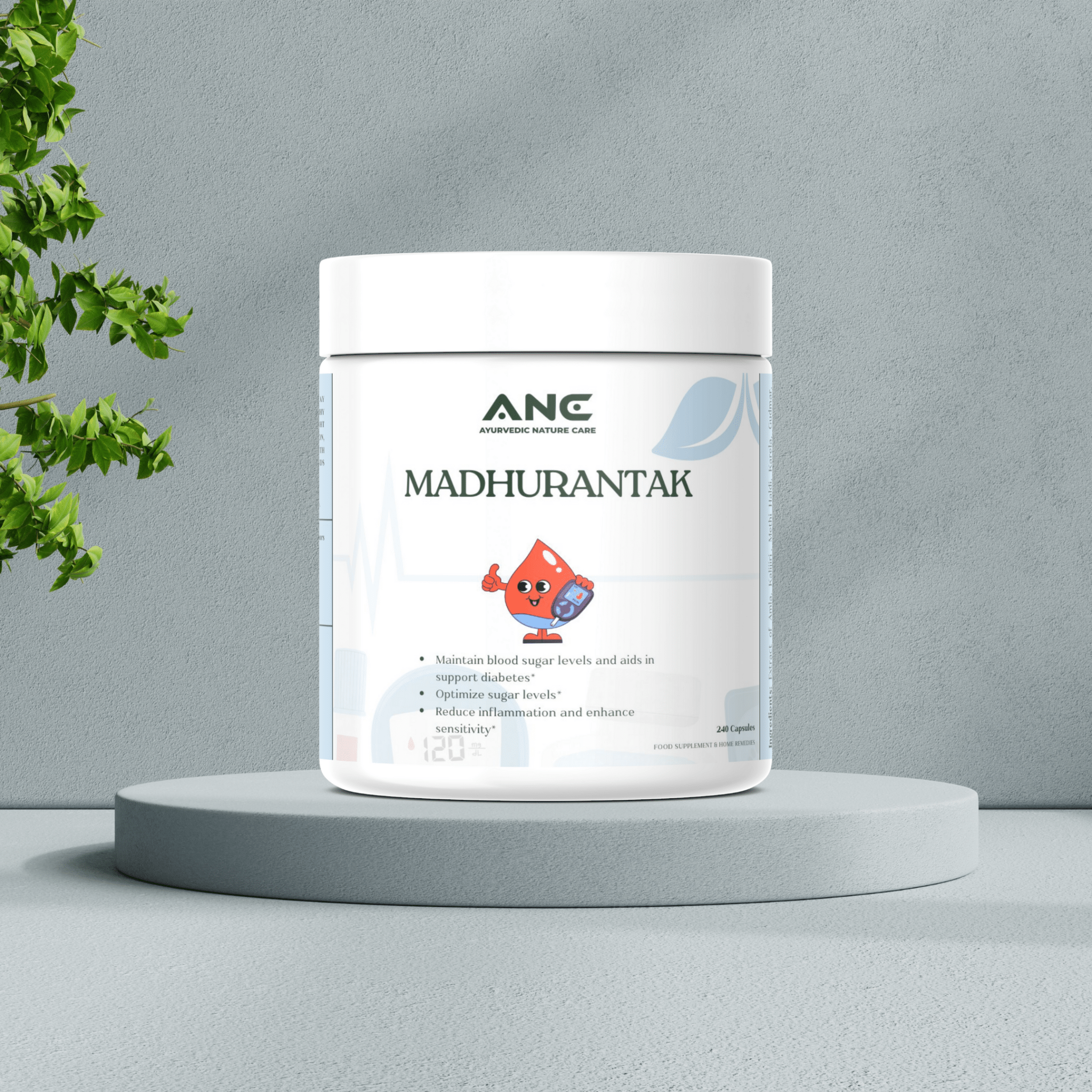 Madhurantak Capsules/Powder - Natural Support for Healthy Blood Sugar Levels - Ayurvedic Nature Care