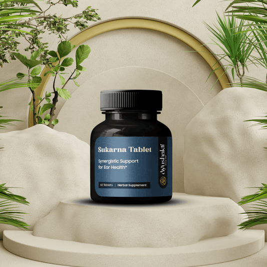 Ayushakti Sukarna 60 Tablets - Healthy Ear Functions